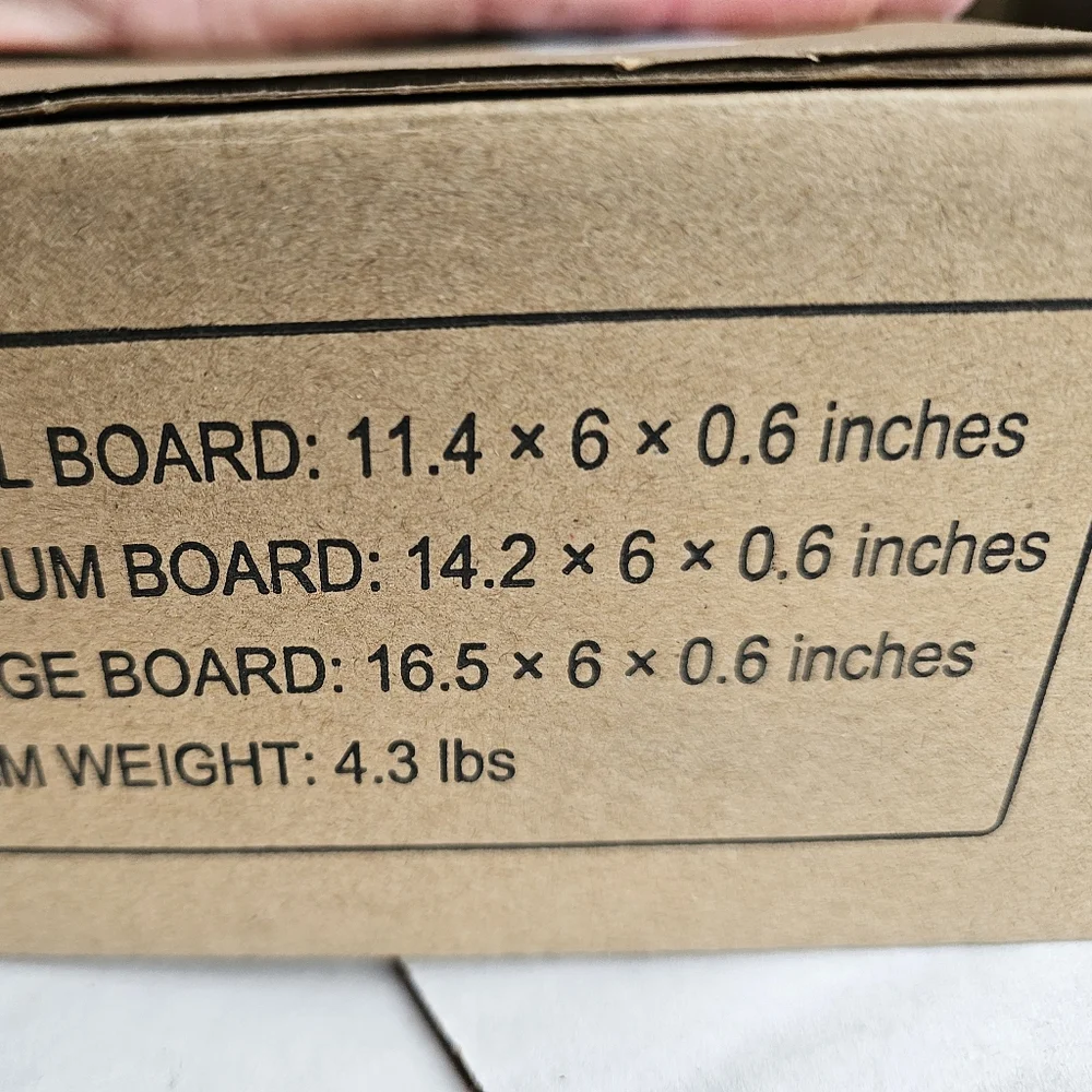 3x Wall Shelf with Brackets NEW/open Box